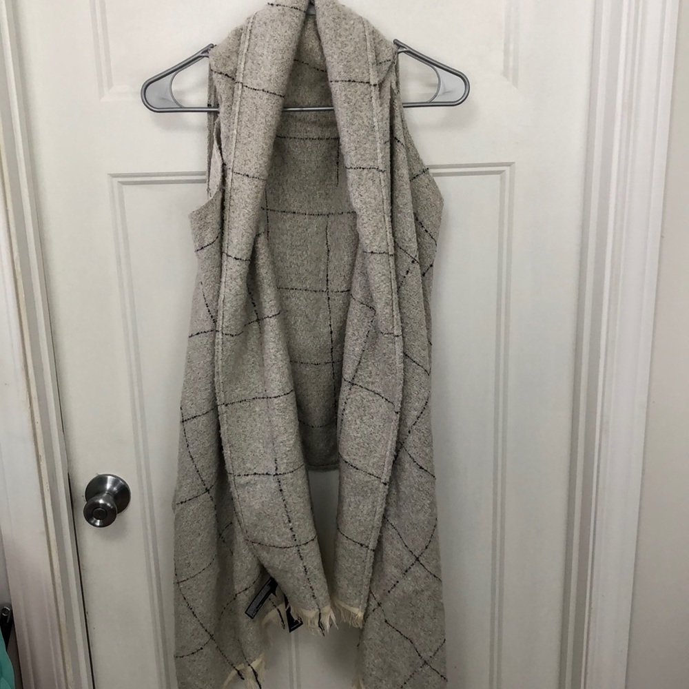 Plaid vest